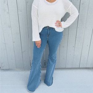 Judy Blue never broke my heart plus size flares